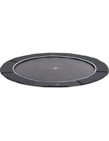 EXIT Dynamic ground level sports trampoline ø427cm - black