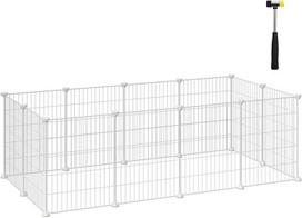 Aptvaras, narvas mažiems gyvūnams, 143 x 73 x 46, baltas