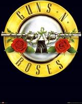 Abysse Corp S.a.s GUNS N ROSES poster maxi (91,5x61 cm) - Logo / GUNS N ROSES plakat maxi (91,5x61 cm) - Logo - ABS