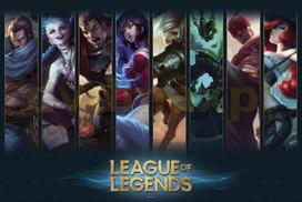 Abysse Corp S.a.s LEAGUE OF LEGENDS poster maxi (91,5x61 cm) - Champions / League of Legends plakat maxi (91,5x61 cm) - Champions - ABS