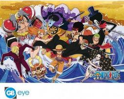 Abysse Corp S.a.s ONE PIECE poster maxi (91,5x61 cm) / One Piece plakat maxi (91,5x61 cm) - The crew in Wano Country - ABS