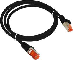 Alantec AVIZIO KKS6CZA1.0 networking cable Black 1 m Cat6 F/UTP (FTP)