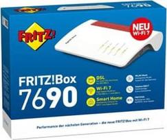 AVM FRITZ!Box 7690 wireless router 2.5 Gigabit Ethernet Dual-band (2.4 GHz / 5 GHz) White