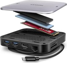 Axagon USB-C 10Gbps UFO 9in1 Hub | HMC-UFO