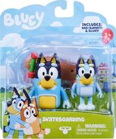 Bluey - S3 Figure 2-Pack - Skateboarding
