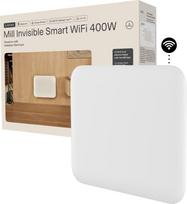 Mill Invisible Smart WiFi Heater | PA400WIFI4 | Panel Heater | 400 W | Suitable for rooms up to 4-6 m² | White | IPX4