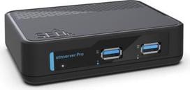 No Name SEH utnserver Pro print server Ethernet LAN Black