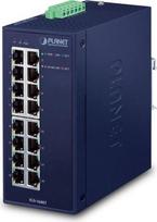Planet IGS-1600T network switch Unmanaged L2 Gigabit Ethernet (10/100/1000) Blue
