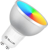 Tellur WiFi LED Smart Bulb GU10, 5W, White/Warm/RGB, Dimmer