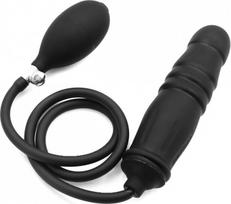 Varpos imitatorius Kiotos X Label Inflatable Dildo, juodas