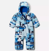 Columbia Snuggly Bunny Bunting pūkinis vaikiškas žieminis kombinezonas 56 dydis
