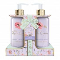 Baylis & Harding Royale Garden Rose, Poppy & Vanilla Luxury Hand Care Gift Set Rankų priežiūros rinkinys, 2x300ml