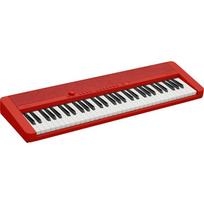 Casio CT-S1 Casiotone Series Keyboard Red (Adaptor Included) Sintezatorius su automatiniu akompanimentu