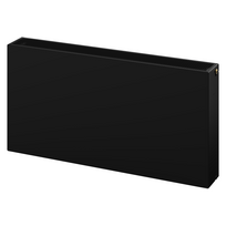 Mexen Flat CVF33 plokščias radiatorius, 500 x 1400 mm, apatinis prijungimas, 2661 W, juodas - W633F-050-140-70
