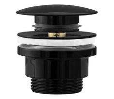 REA-A4100 - Praustuvo Click-Clack vandens uždarymas, skersmuo 6,4 cm, blizgi juoda