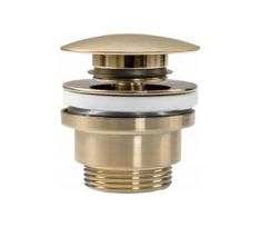 REA-A8585 - Praustuvo išleidimo vožtuvas CLICK-CLACK Ø 6,4 cm, šlifuota auksinė