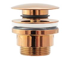 REA-A533A - Praustuvo uždarymas CLICK-CLACK, skersmuo 6,4 cm, rožinio aukso