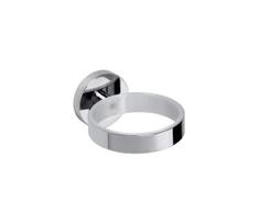 Plaukų džiovintuvo laikiklis OMEGA 8x5,5 cm sidabrinis
