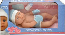 Dollsworld Lėlytė kūdikis, berniukas, 38 cm