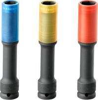 Facom Impact Wheel socket 17-19-21 mm set