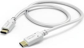 Hama 00183328 Charging/Data Cable, USB Type-C - USB Type-C 1.5m White