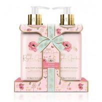 Royale Garden Rose, Poppy & Vanilla Luxury Hand Care Gift Set Rankų priežiūros rinkinys 2x300ml