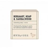 Cleansing Soap Kietas kūno muilas Bergamot, Hemp & Sandalwood