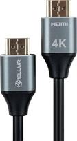 Tellur High Speed HDMI 2.0 cable, 4K 18Gbps plug-plug Ethernet gold-plated 3m black
