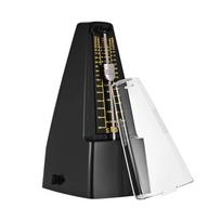 Mechaniniai metronomai pianinui, gitarai, smuikui, bosinei gitarai ir kitiems muzikos instrumentams, garsus garsas, didelis tikslumas(medžio raštas) ruda