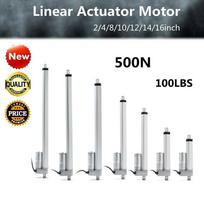 12V IP54 500N 50-400mm Linijinis Pavaros Variklis Elektrinis Pramoninis Keltuvas Durų Atidarymo Kėlimo Įrankis Nominalus Greitis Išskirtinis Baltas 50mm/2 inch