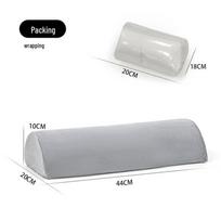 Ergonomiška pusiau cilindrinė kaklo pagalvė kaklo atramai ir tempimui 44x20x10cm maža spalva