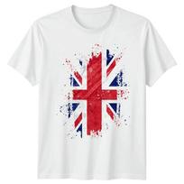 Union Jack vėliavos marškinėliai Anglija JK Didžioji Britanija Kareivių dovana suaugusiajam S