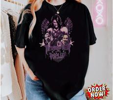 Vintage Rhea Ripley x Terrifier Horror T-Shirt Halloween Graphic Unisex Retro 4XL
