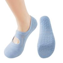 YOGA kojinės neslystančiu padu (ABS) moterims Be Snazzy SK-106, mėlynos, 36-41