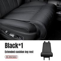 Naujas automobilio sėdynės kojų atramos prailginimas Suede Universalus automobilio sėdynės prailgintojas Kojų pagalvėlė vairuotojui Memory Foam Sėdynės pamušalo kilimėlio užvalkalas