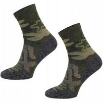 Hiking Merino Comodo vilnonės kojinės, Khaki