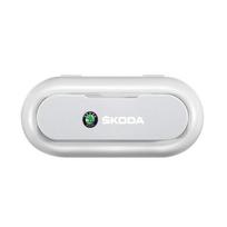 Automobilio saulės skydelio akinių laikymo dėžutės laikiklis organizatorius Automobilio stilius Skoda SCALA Superb Octavia 2 3 A4 A5 Fabia Kamiq Kapoq Kodiaq Rapid juoda