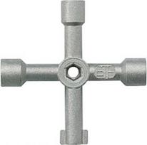 Key multi size for rebate lock - metal 036842 | 3245060368425