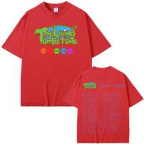 gyvas antkapis T marškinėlis Gatvės Hip-hop'o Raperio Trumpomis Rankovėmis Apvalia Kaklo Marškinėliai Viršus Vasaros 100% Medvilnė T-shirt Sudaderas Patogūs Marškinėliai XS balta