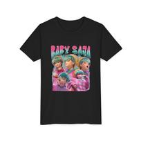 Baby Saja Youth Tee - Fun Graphic Shirt for Kids, Party Wear, Trendy Gift M