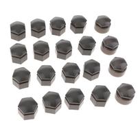 20x 22mm Automobilio Rato Išorinis Veržlės Dangtelis Varžtas Ratlankiai Automobilio Stebulės Varžto Dangtelis Pilkas CHINA