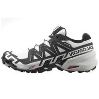 Salomon Speedcross 6 Gore-Tex Lauko komfortas Amortizacija Neslystantis Patvarus Vandeniui atsparus Žemi Žygio batai Vyriški žygio batai Balti Juodi 417389 41⅓