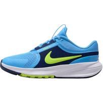 Nike Star Runner 5 GS Universitetinė Mėlyna Volt Vaikams Sportbačiai Mėlyna-Tuščiavidurė Futbolo-Pilka HF7004-400 35.5