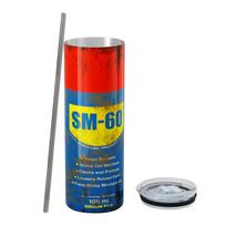 20oz termosinė puodelio su šiaudeliu, nerūdijančio plieno 304, izoliuotas puodelis, daugkartinio naudojimo vandens butelis, automobilio vairuotojui, lauko kelionėms, vakuuminis kavos puodelis As Shown