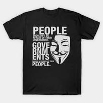Anonymous Inscription Shirt Guy Fawkes Mask T-Shirt 100% Cotton O-Neck Short Sleeve Casual Mens T-shirt Size S-3XL S juoda