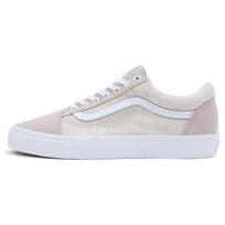 Vans Old Skool Vasariniai Lino Atsitiktiniai Žemi Skate Batai Unisex sportbačiai Pilki Balti VN0007NTNTR 36 white