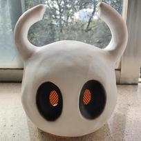 Hollow Knight Kaukė Žaidimas Cosplay Vakarėlio Kaukė Helovinas Vaidmenų Kostiumas Šalmas Nuotykiai Pasipuošimas Juokingas Žaislas Dovana WHITE-