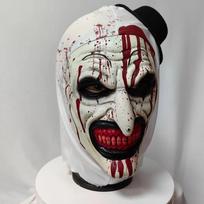 Baisi Terifajerio 3 Cosplay Kaukė Helovino Menas Klounas Kruvina Latekso Minkšta Rekvizitai Vakarėlis Suaugusieji Terifajerio Kostiumo Kaukės as the picture-