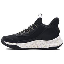 Under Armour Curry 3Z7 Juodi Metaliniai Auksiniai Vyriški Sportbačiai 3026622-001 41