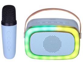 KELIŲ KARAOKĖS GRAŽUS MIKROFONAS XR 8A01 MINI PARTY TREVI